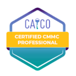 Certified CMMC Professional badge