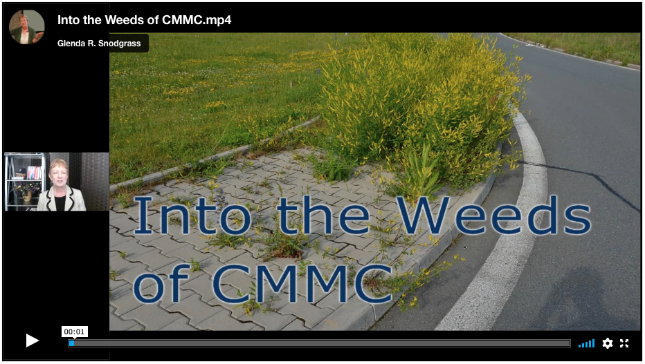 Into the Weeds of CMMC